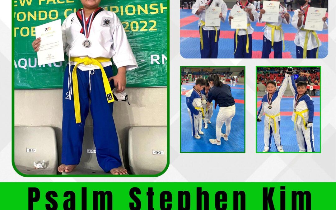 KIM BAGGED THE SILVER MEDAL IN THE NATIONAL TAEKWONDO CHAMPIONSHIP